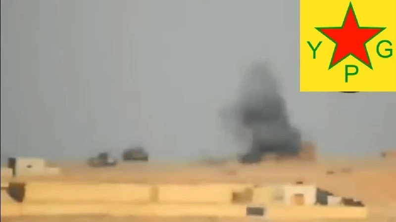 Τούρκος σε άρμα «απογειώνεται» από κουρδική ρουκέτα (βίντεο)